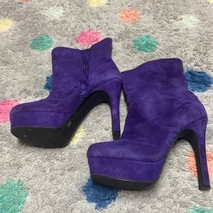 Jessica Simpson platform boots